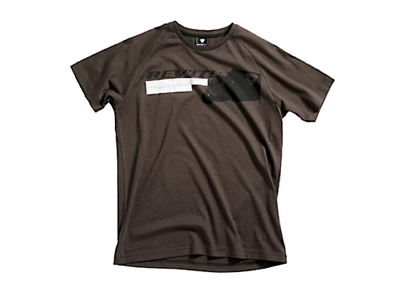 T-shirt men stamp ss brown