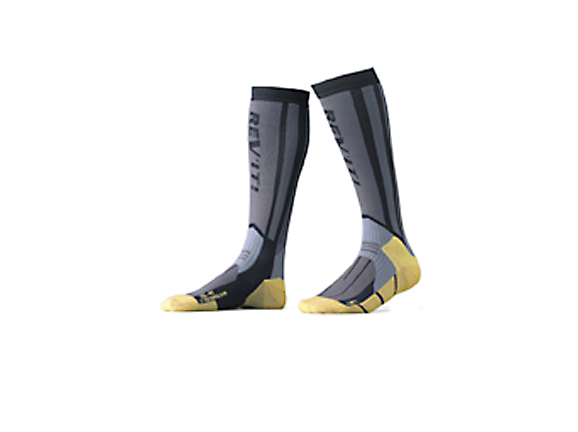 Socks enduro mx grey yellow